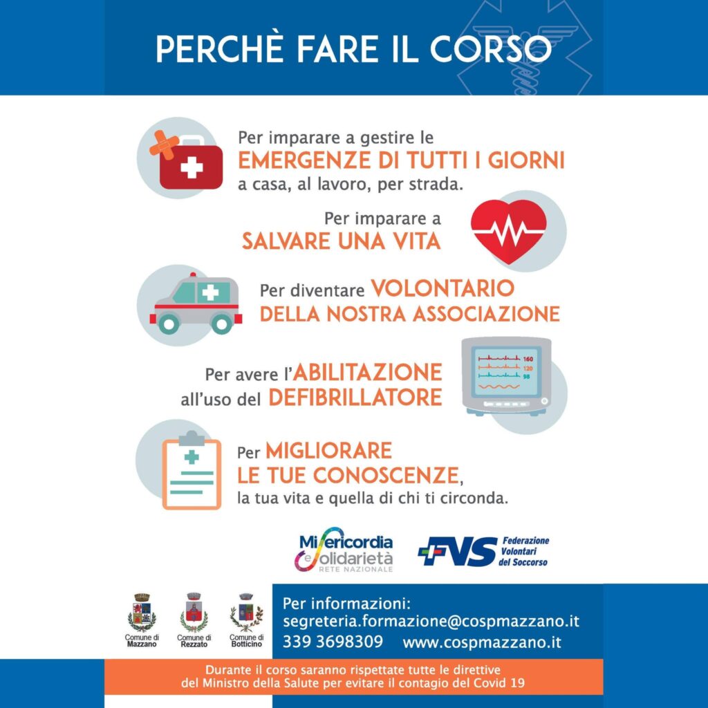 COSP Mazzano - Corso settembre '22