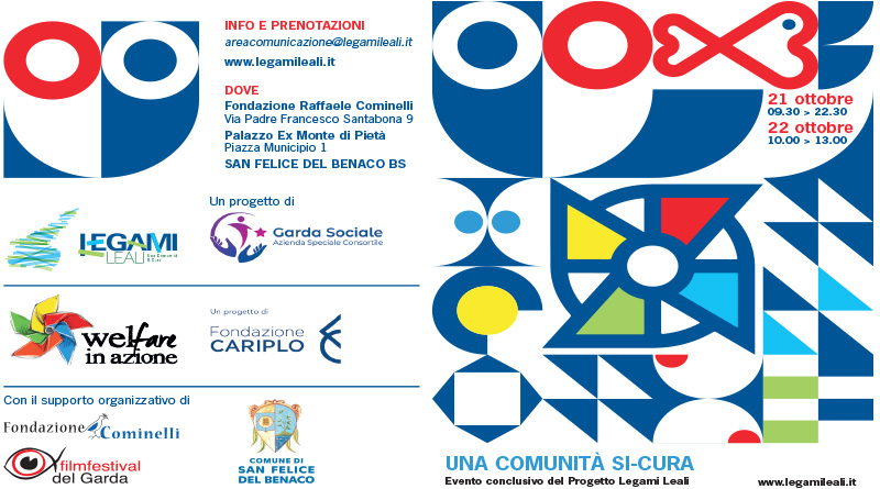 “Una Comunità si-cura": due giorni di incontro per salutare legami leali