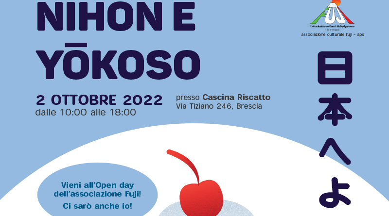 Open Day all'associazione culturale Fuji Aps "Nihon e Yokoso"