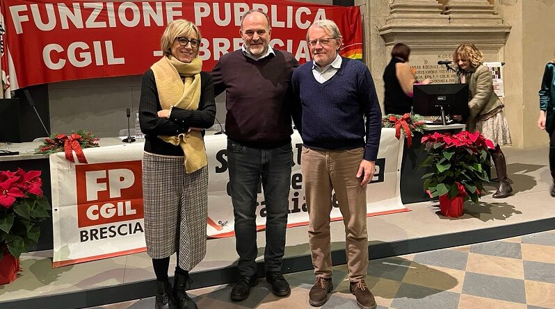 Funzione Pubblica CGIL Brescia: Vincenzo Moriello rieletto segretario generale