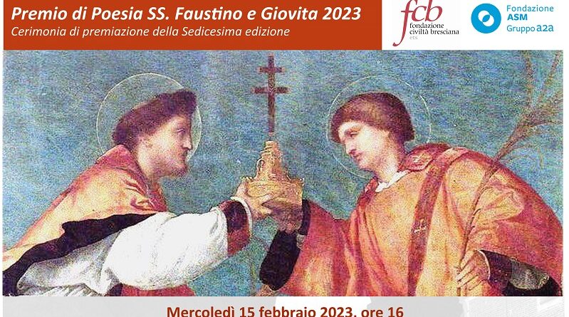 Premio di Poesia Santi Faustino e Giovita 2023