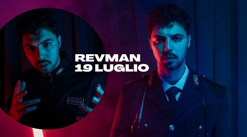 Revman, il rapper poliziotto ricorda la strage di Via D’Amelio con “19 Luglio”