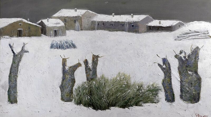 Donazione dell'opera "La nevicata" di Giacomo Bergomi al Comune di Orzinuovi