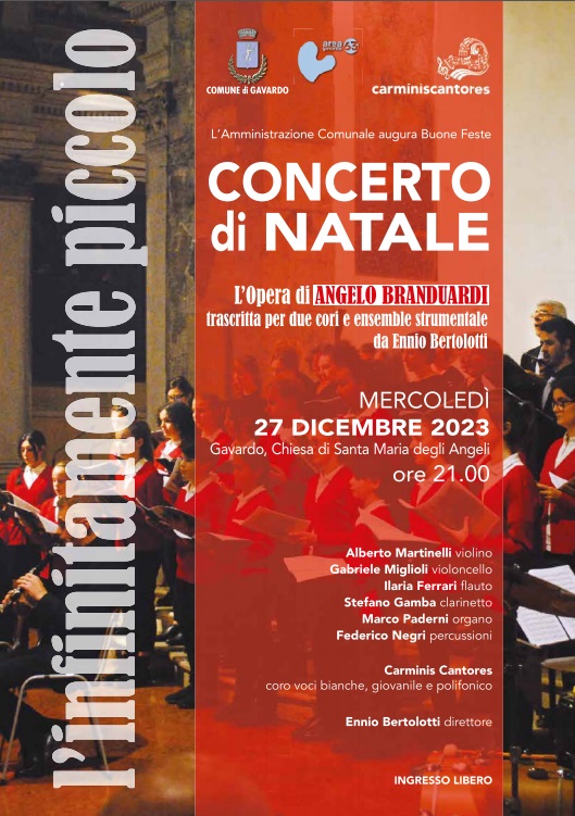 A Gavardo arriva L'infinitamente piccolo dei Carminis Cantores