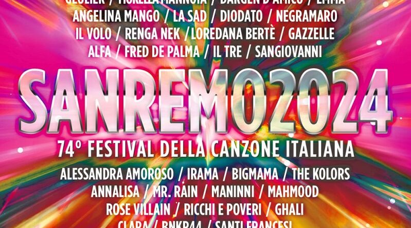 Il 9 febbraio esce in doppio CD "SANREMO 2024", la compilation ufficiale della 74ª edizione del Festival di Sanremo! È attivo il pre-order.