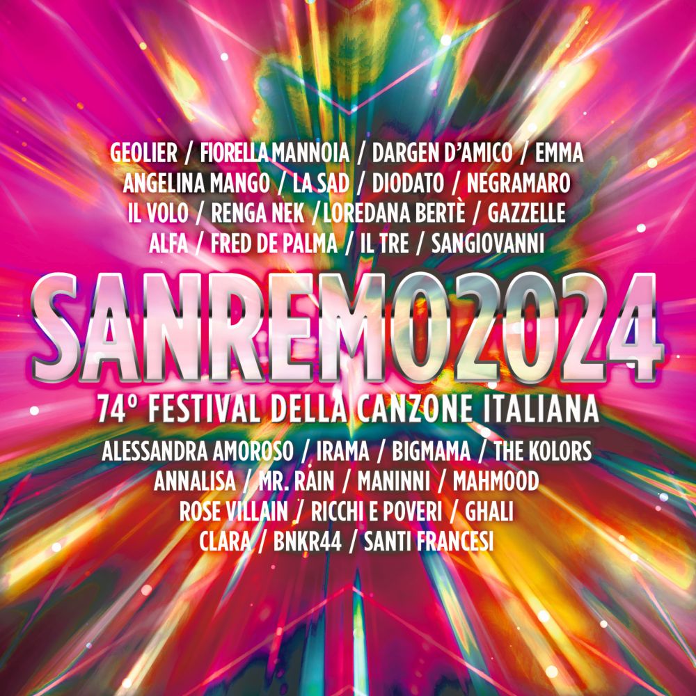 Il 9 febbraio esce in doppio CD "SANREMO 2024", la compilation ufficiale della 74ª edizione del Festival di Sanremo! È attivo il pre-order. 