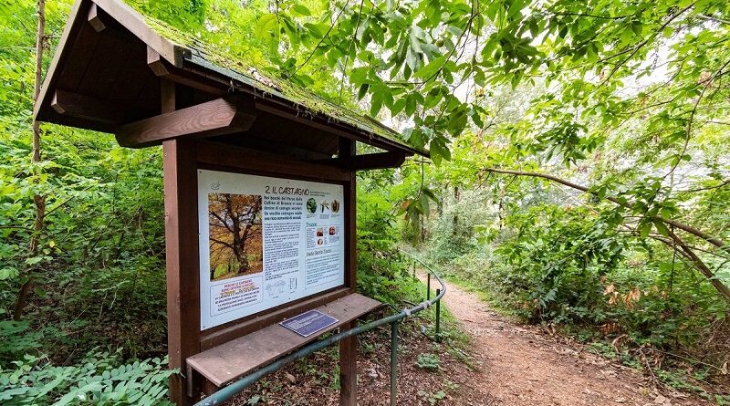Nuova cartellonistica al Parco delle Colline
