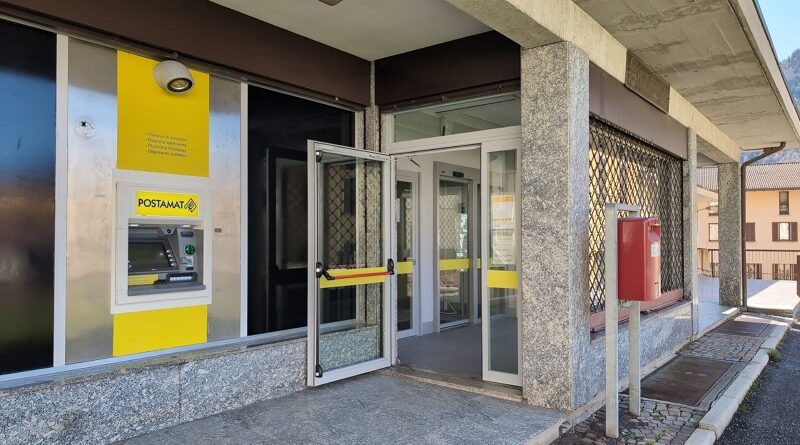 Poste Italiane: a Edolo nuovamente operativo l'ufficio postale dopo gli interventi Polis